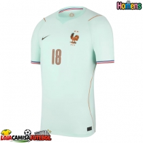 Camisa de Futebol França Warren Zaire-Emery #18 Equipamento Secundário Mundo 2026 Manga Curta